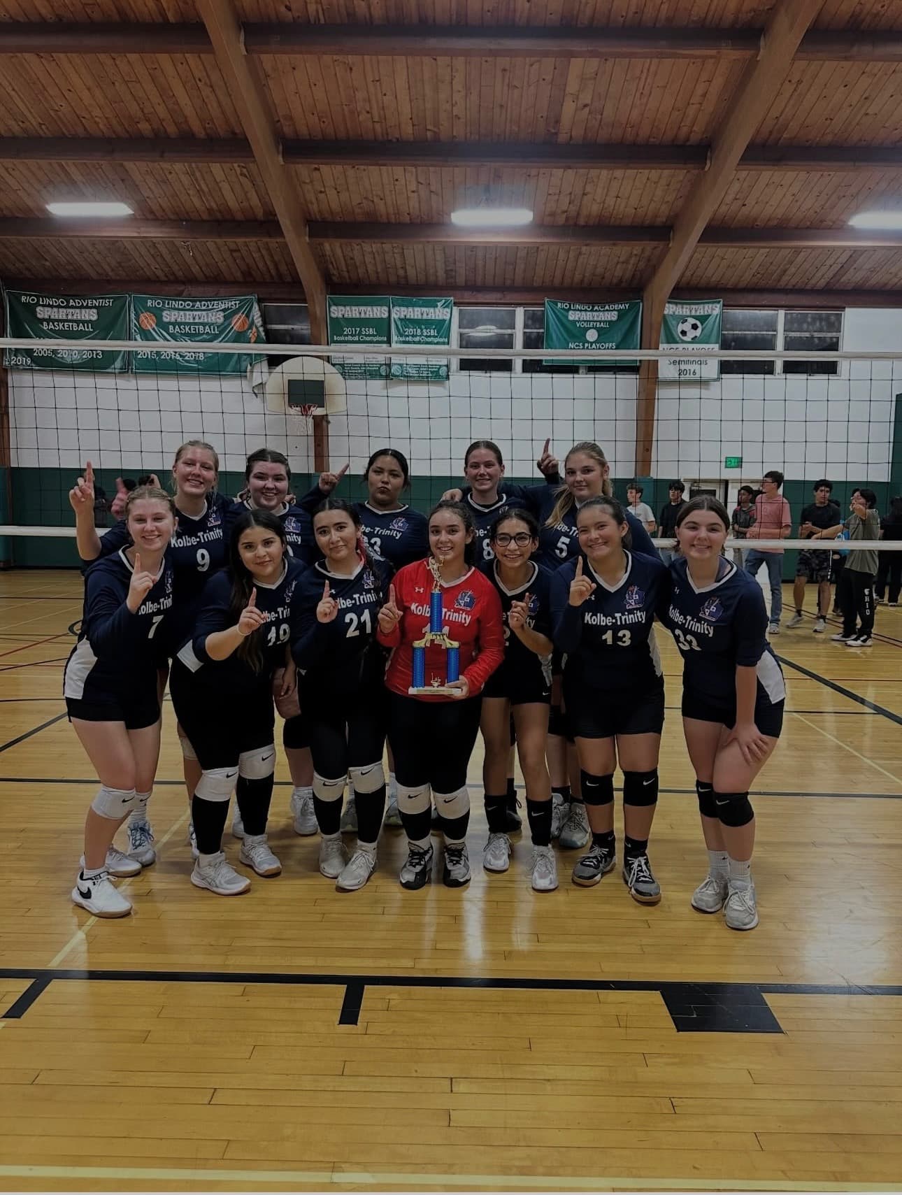2025-26 Girls Varsity Volleyball — Fall Champions