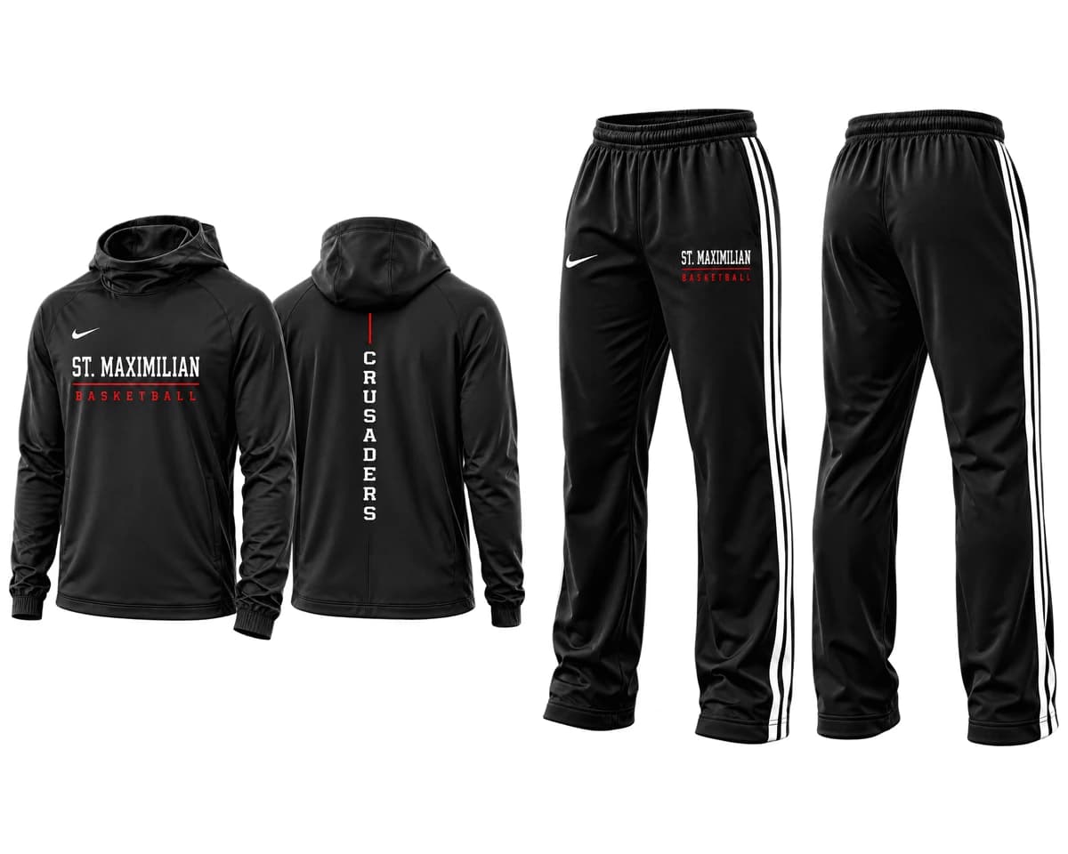 Basketball Hoodie & Track Pants Set