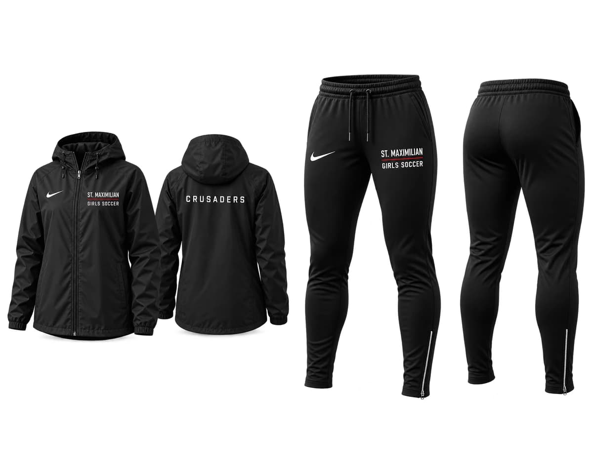Girls Soccer All-Weather Travel Set